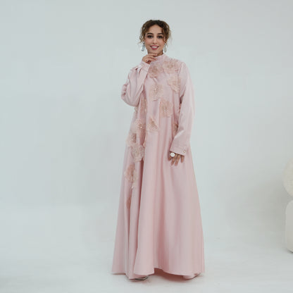 Turkish-style Abaya for Women | Modest Maxi Dress | Elegant Muslim Dress.