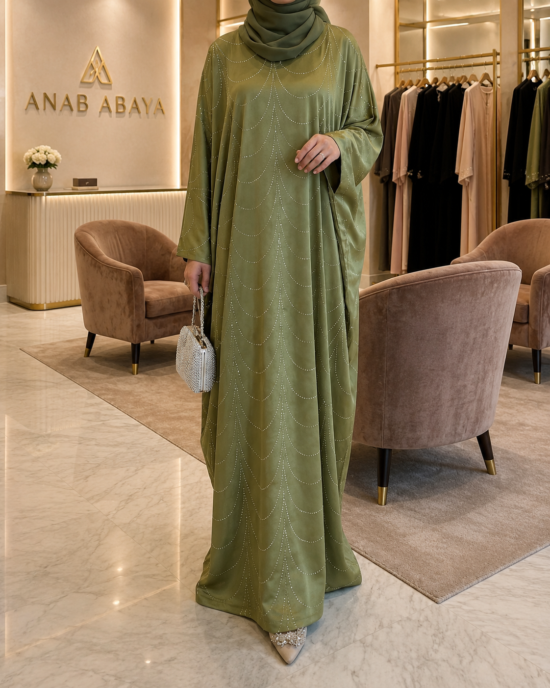 Elegant Luxury Kaftan Abaya