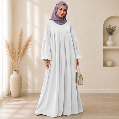 Abaya Elegant | Loose Fit Modest Dress | Muslim Fashion