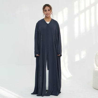 Luxury Stone Abaya – Elegant Modest Wear for Women