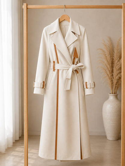 Elegant Belted Women’s Coat