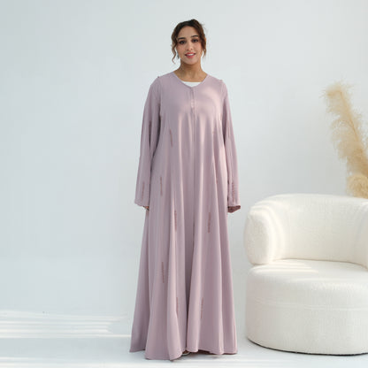 Luxury Stone Abaya – Elegant Modest Wear for Women