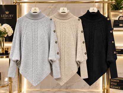 Luxury Knit Poncho Collection