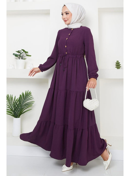 Purple - Modest Dress