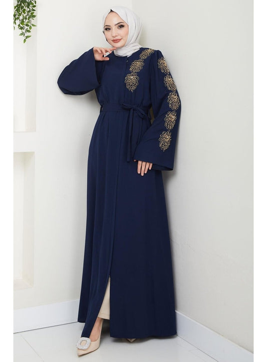 Navy Blue - Abaya