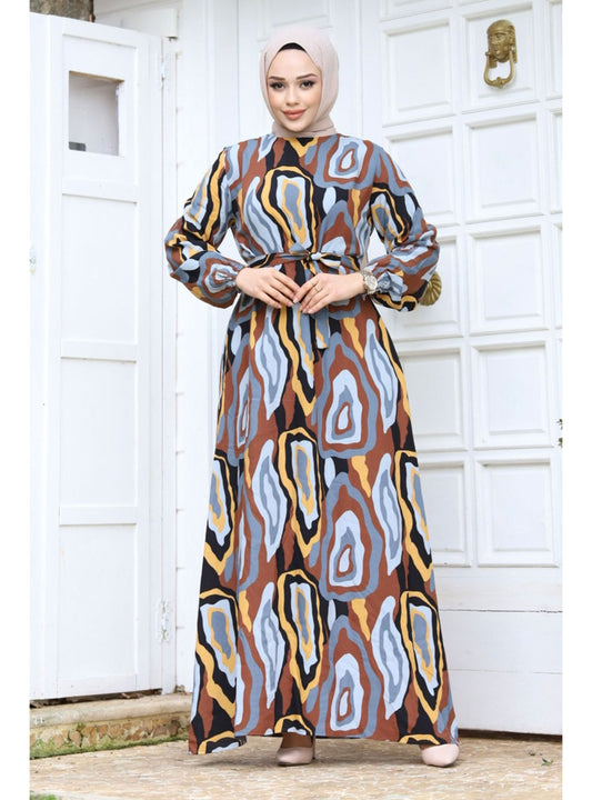 Grey - 300gr - Modest Dress